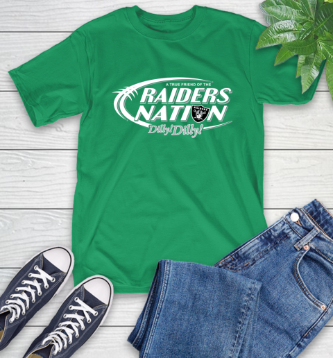 NFL A True Friend Of The Oakland Raiders Dilly Dilly Football Sports T-Shirt 7