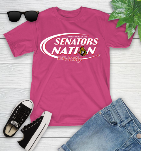 NHL A True Friend Of The Ottawa Senators Dilly Dilly Hockey Sports Youth T-Shirt 11