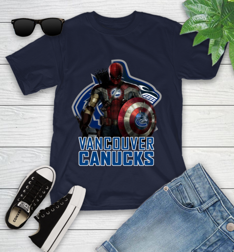 vancouver canucks youth t shirt