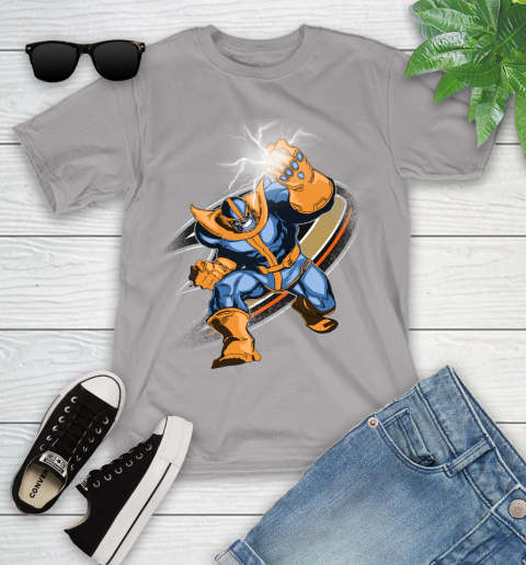 Anaheim Ducks NHL Hockey Thanos Avengers Infinity War Marvel Youth T-Shirt 4