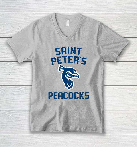 St Peters Peacocks V-Neck T-Shirt 2