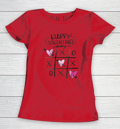 Love Happy Valentine Day Heart Lovers Couples Gifts Pajamas Women's T-Shirt 6