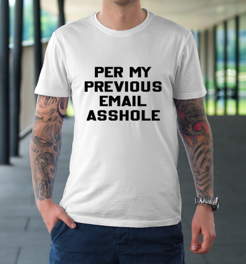 Per My Previous Email T-Shirt