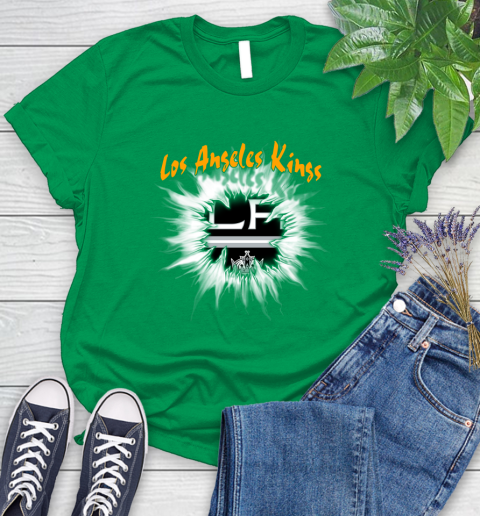 Los Angeles Kings NHL Hockey Adoring Fan Rip Sports Women's T-Shirt 9