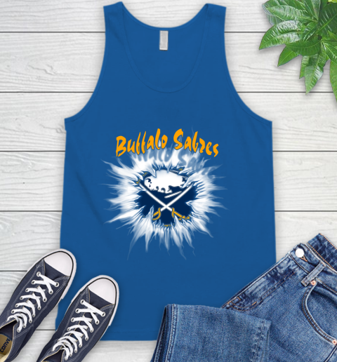 Buffalo Sabres NHL Hockey Adoring Fan Rip Sports Tank Top 4