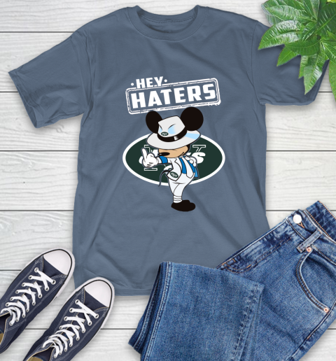 NFL Hey Haters Mickey Football Sports New York Jets T-Shirt 8