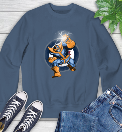 Winnipeg Jets NHL Hockey Thanos Avengers Infinity War Marvel Sweatshirt 8