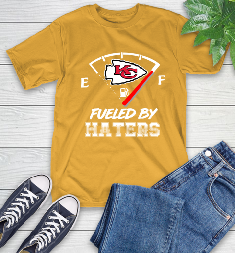 Kansas City Chiefs NFL Football Fueled By Haters Sports T-Shirt 2