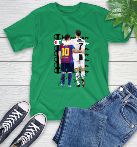 Champion Ronaldo and Messi Signatures T-Shirt 17