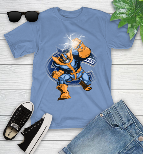 Vancouver Canucks NHL Hockey Thanos Avengers Infinity War Marvel Youth T-Shirt 15
