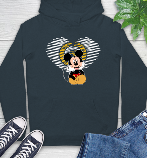 NBA Indiana Pacers The Heart Mickey Mouse Disney Basketball Hoodie 7