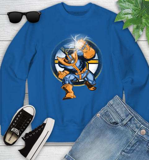 Boston Bruins NHL Hockey Thanos Avengers Infinity War Marvel Youth Sweatshirt 7