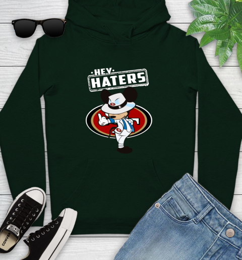NFL Hey Haters Mickey Football Sports San Francisco 49ers Youth Hoodie 14