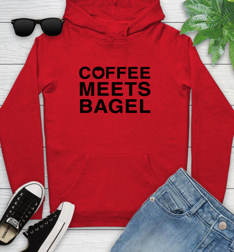 Coffee meets bagel Youth Hoodie 7