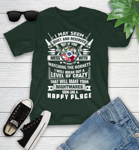 Charlotte Hornets NBA Basketball Don't Mess With Me While I'm Watching My Team Sports Youth T-Shirt 5