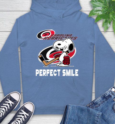 NHL Carolina Hurricanes Snoopy Perfect Smile The Peanuts Movie Hockey T Shirt Hoodie 11
