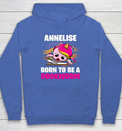 Annelise Born To Be A Bookworm Unicorn Hoodie 6
