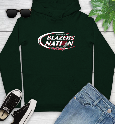 NBA A True Friend Of The Portland Trail Blazers Dilly Dilly Basketball Sports Youth Hoodie 14