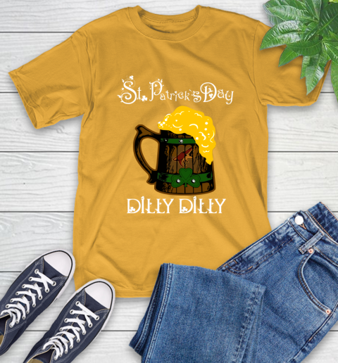 NHL Arizona Coyotes St Patrick's Day Dilly Dilly Beer Hockey Sports T-Shirt 2