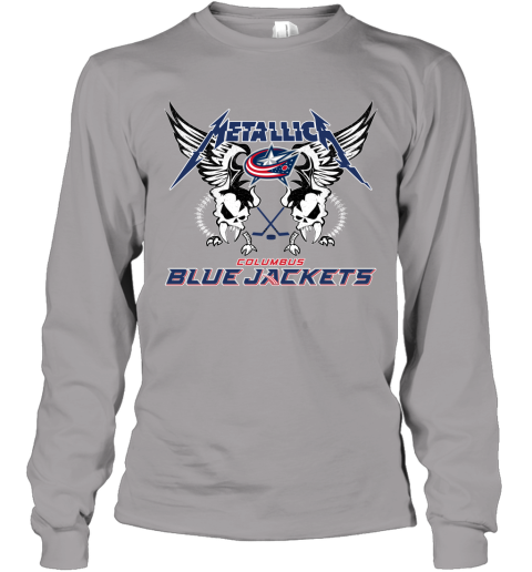 columbus blue jackets long sleeve shirt