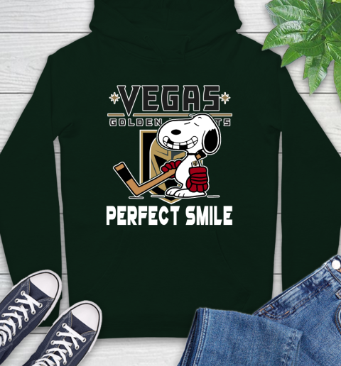 NHL Vegas Golden Knights Snoopy Perfect Smile The Peanuts Movie Hockey T Shirt Hoodie 12