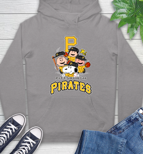 MLB Pittsburgh Pirates Snoopy Charlie Brown Woodstock The Peanuts Movie Baseball T Shirt_000 Hoodie 6