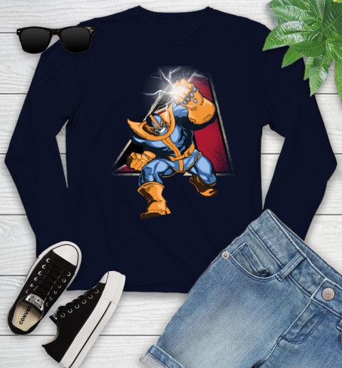Arizona Diamondbacks MLB Baseball Thanos Avengers Infinity War Marvel Youth Long Sleeve 2