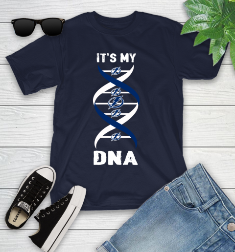 Tampa Bay Lightning NHL Hockey It's My DNA Sports Youth T-Shirt 2