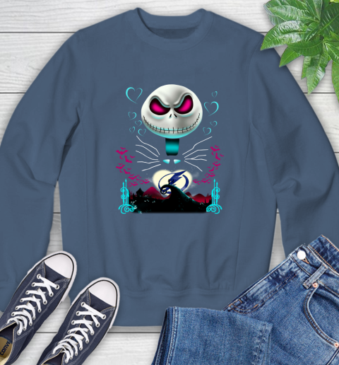 NHL Tampa Bay Lightning Jack Skellington Sally The Nightmare Before Christmas Hockey Sweatshirt 8