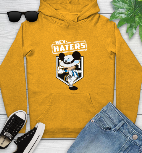 NHL Hey Haters Mickey Hockey Sports Los Angeles Kings Youth Hoodie 2