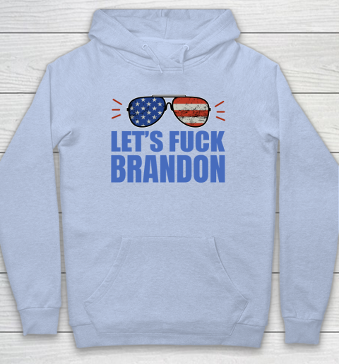 Let's Fuck Brandon US Flag Sunglasses Hoodie 5