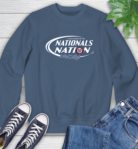 MLB A True Friend Of The Washington Nationals Dilly Dilly Baseball Sports Sweatshirt 8