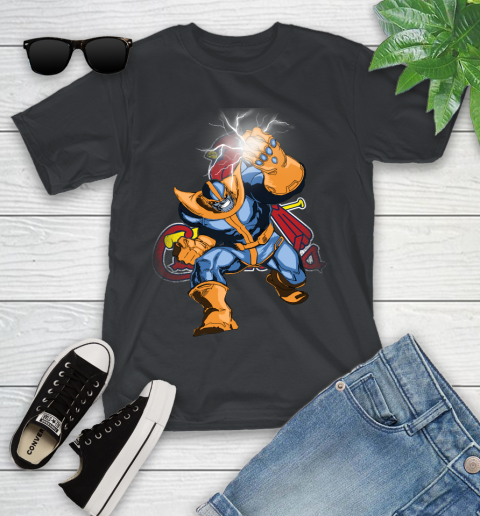 St.Louis Cardinals MLB Baseball Thanos Avengers Infinity War Marvel Youth T-Shirt