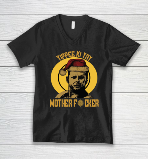 Yippee Ki Yay Mother Fucker V-Neck T-Shirt