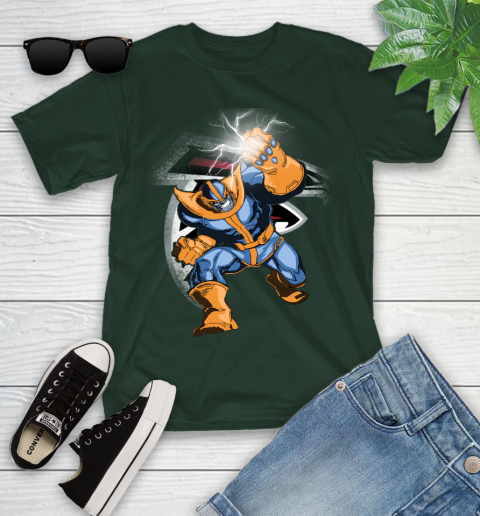 Atlanta Falcons NFL Football Thanos Avengers Infinity War Marvel Youth T-Shirt 5