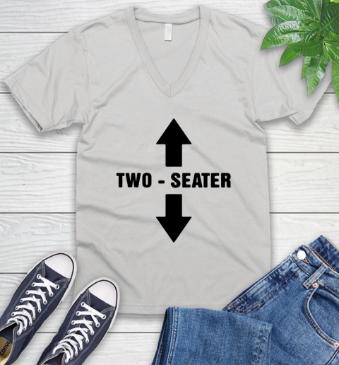 Two Seater V-Neck T-Shirt