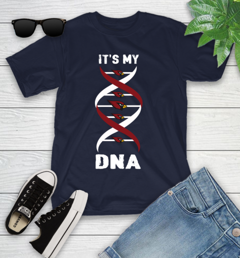 Arizona Cardinals NFL Football It's My DNA Sports Youth T-Shirt 2