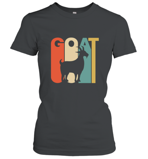 Vintage Style Goat Silhouette T Shirt Women T-Shirt