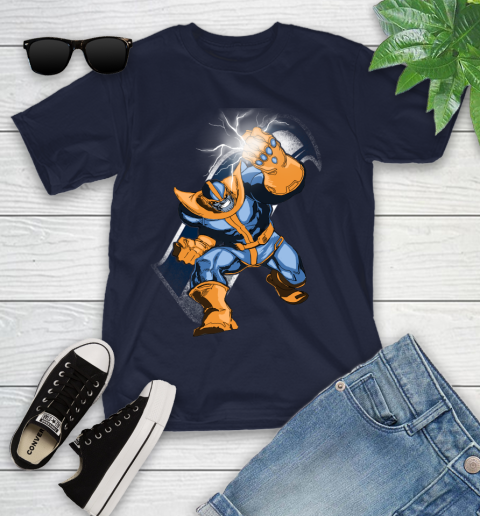 Seattle Seahawks NFL Football Thanos Avengers Infinity War Marvel Youth T-Shirt 2
