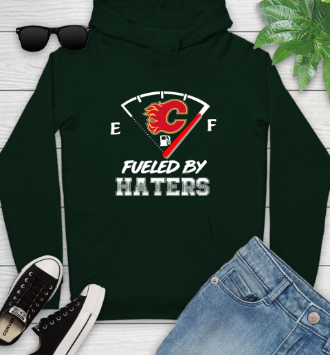 Calgary Flames NHL Hockey Fueled By Haters Sports Youth Hoodie 14