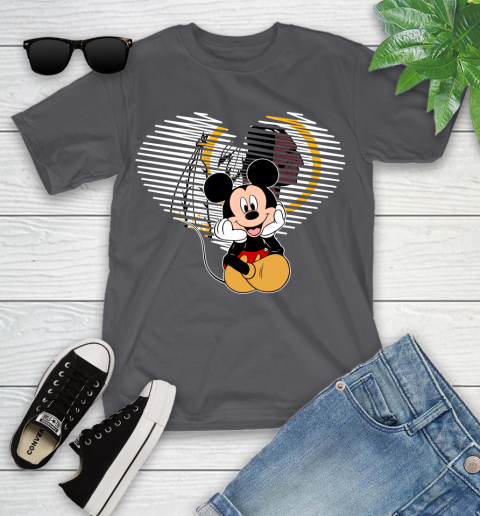 NFL Washington Redskins The Heart Mickey Mouse Disney Football T Shirt_000 Youth T-Shirt 6