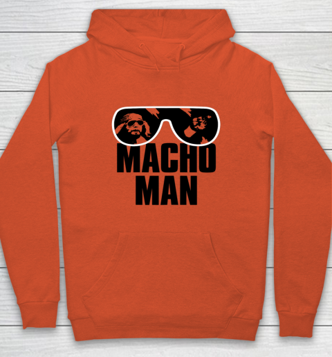 Macho Man Shirt Savage Sunglasses Graphic Hoodie 3