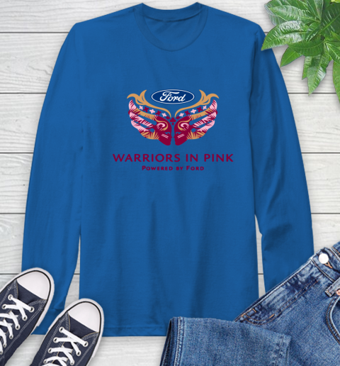 Ford cares warriors in pink Long Sleeve T Shirt