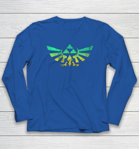 Triforce Shirt Legend of Zelda Long Sleeve T-Shirt 5
