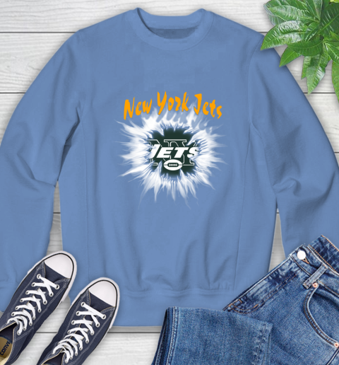 New York Jets NFL Football Adoring Fan Rip Sports Sweatshirt 11
