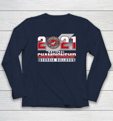 Georgia Bulldogs Championships 2021 Long Sleeve T-Shirt 2