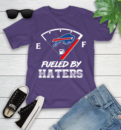 Buffalo Bills NFL Football Fueled By Haters Sports Youth T-Shirt 3