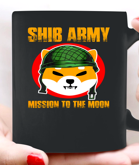 Shiba Army Shiba Inu Coin Crypto Token Cryptocurrency Wallet Ceramic Mug 11oz