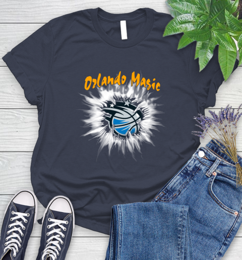 Orlando Magic NBA Basketball Rip Sports Women's T-Shirt 14