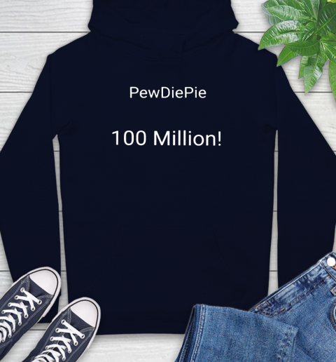 Pewdiepie 100 Mil Merch Hoodie Itees Global